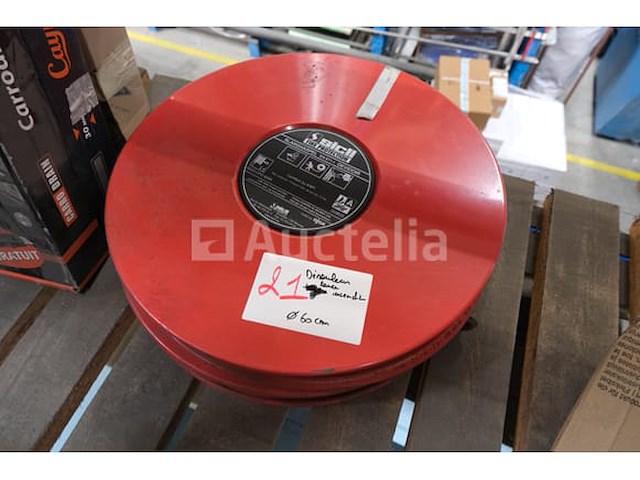 Brandslang met sicli wandmontere slangspoel - afbeelding 3 van  5