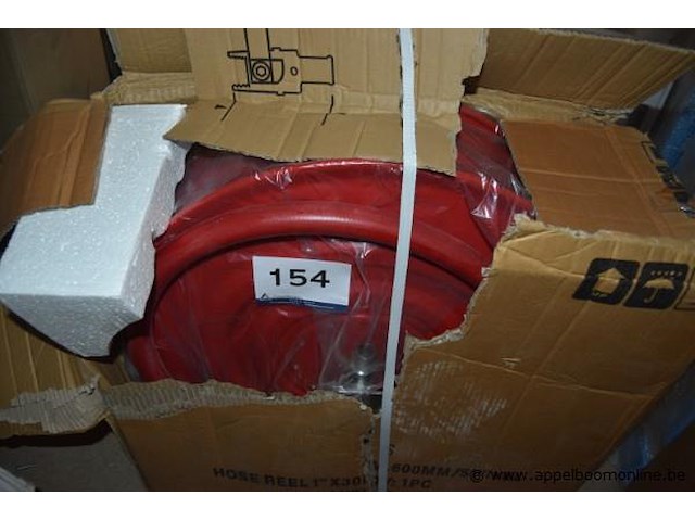 Brandslanghaspel, 1" x 30m, 600mm, met zwenkarm - afbeelding 1 van  2