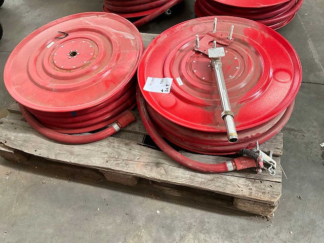Brandslanghaspel (3x) - afbeelding 4 van  4