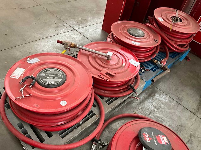 Brandslanghaspel (5x) - afbeelding 1 van  8