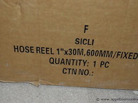 Brandslanghaspel, sicli, 1"x30m, 600mm - afbeelding 2 van  2