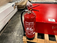 Brandslanghaspelkast en brandblusser - afbeelding 3 van  4