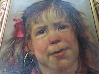 Brandsma olie op doek, gesigneerd, 31x36cm - afbeelding 2 van  3