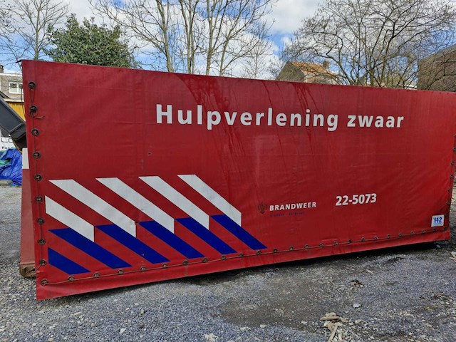 Brandweercontainer - ziegler - opslagcontainer - afbeelding 1 van  9