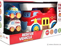 Brandweerwagen set - afbeelding 1 van  4