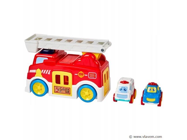 Brandweerwagen set - afbeelding 2 van  4