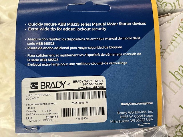 Brandy abb ms325-serie motorbeveiliging schakelaar (5x) - afbeelding 3 van  3