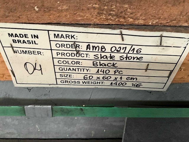 Brasiliaanse leisteen natuursteen tuintegels - afbeelding 5 van  5