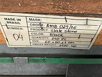 Brasiliaanse leisteen natuursteen tuintegels - afbeelding 5 van  5