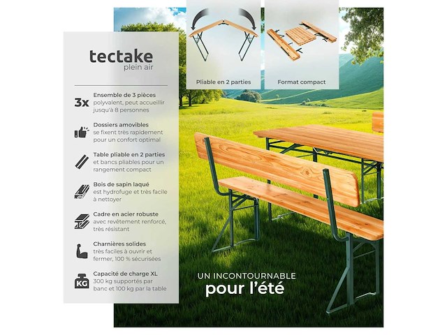 Brasserietafel en bankset - afbeelding 3 van  8