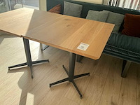Brasserietafel met zitbank (2x) - afbeelding 2 van  5