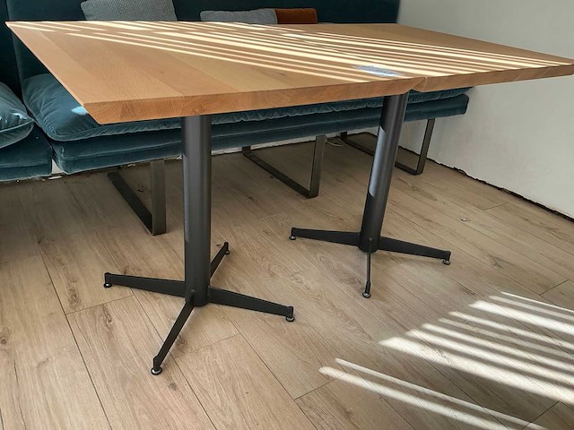 Brasserietafel met zitbank (2x) - afbeelding 3 van  5