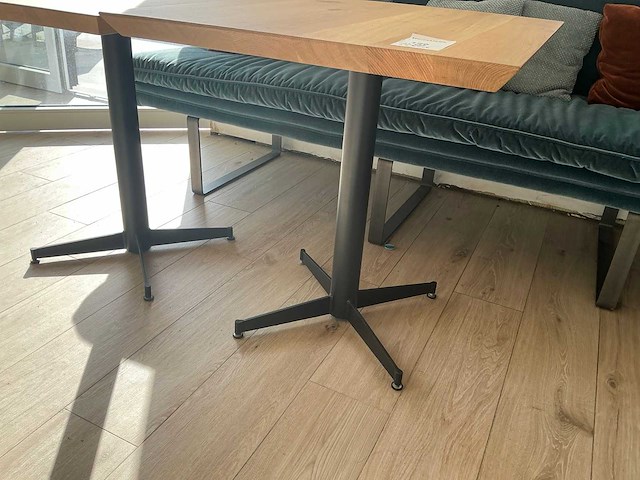 Brasserietafel met zitbank (2x) - afbeelding 3 van  5