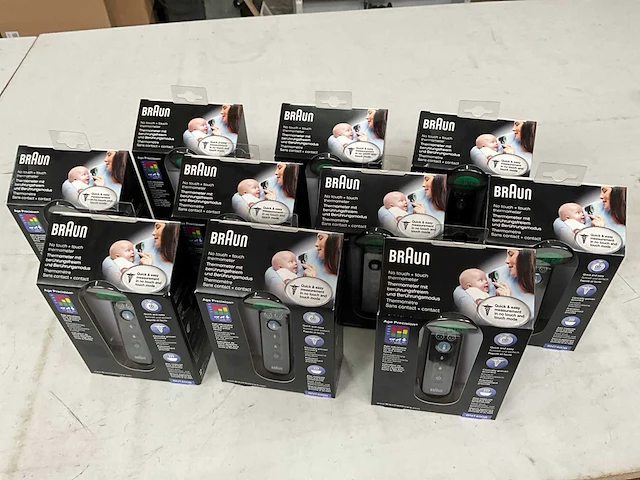 Braun bnt400b age precision no touch + touch thermometer (10x) - afbeelding 2 van  5