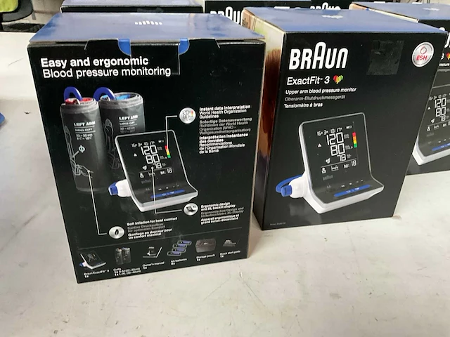 Braun exactfit 3 bloeddrukmeter (6x) - afbeelding 3 van  4