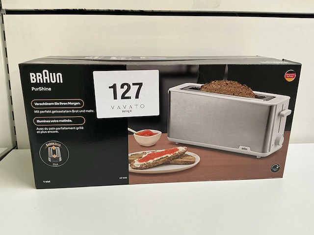 Braun ht1610 broodroosters - afbeelding 2 van  3