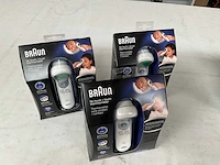 Braun ntf 3000 no touch + touch thermometer (3x) - afbeelding 2 van  5