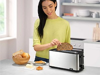 Braun purshine ht 1610 bk broodrooster, 25 cm broodgleuf (x2) - afbeelding 1 van  6