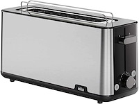 Braun purshine ht 1610 bk broodrooster, 25 cm broodgleuf - afbeelding 3 van  5