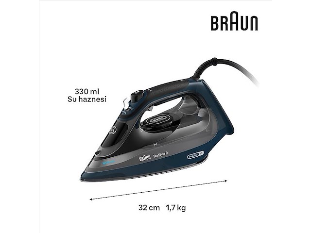 Braun texstyle 9 stoomstrijkijzer - afbeelding 2 van  4