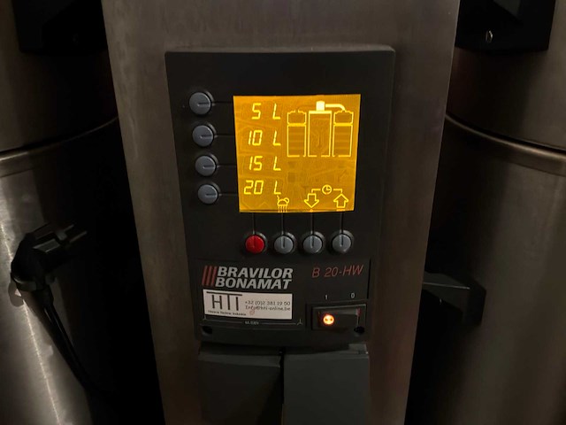 Bravilor bonamat b20-hw koffiemachine - afbeelding 4 van  4