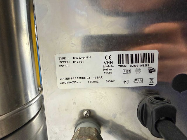 Bravilor bonamat type b10 - koffie- & espressomachines - afbeelding 3 van  4