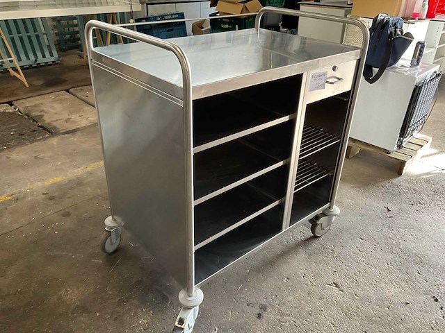 Bravilor opdien kar volledig in rvs - afbeelding 2 van  9