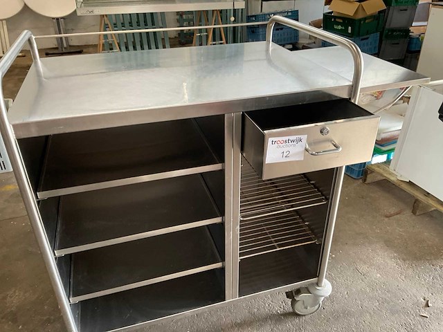 Bravilor opdien kar volledig in rvs - afbeelding 7 van  9