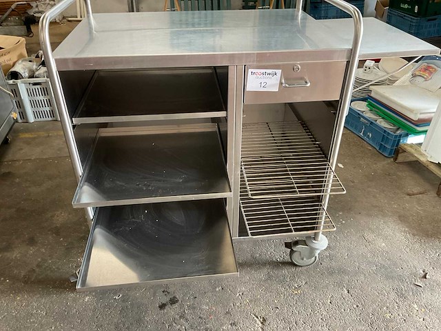 Bravilor opdien kar volledig in rvs - afbeelding 9 van  9