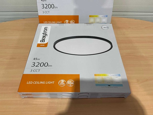 Braytron jade plafondlamp (3x) - afbeelding 2 van  2