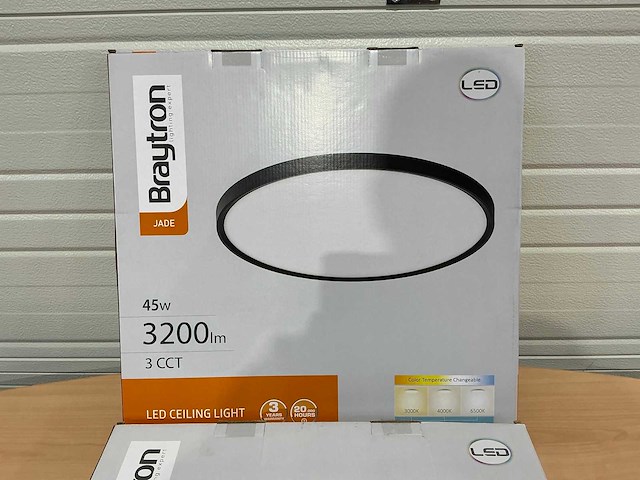 Braytron jade plafondlamp (3x) - afbeelding 3 van  3