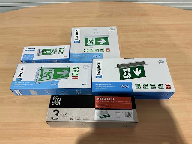 Braytron noodverlichting (5x) - afbeelding 1 van  3