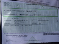 Break peugeot, partner tepee, vf37jbhw6gj847160, 1e insch 10/01/2017, 1560cm³, 55kw, diesel, euro 6b, 158565km, inschrijvingsbewijs deel i en ii, keuringsbewijs (geldig tot 10/01/2027), gelijkvormigheidsattest - afbeelding 8 van  19