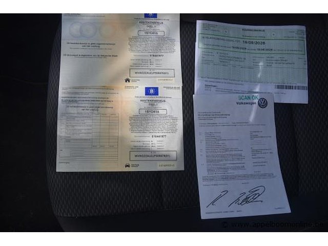 Break volkswagen, golf, wvwzzzauzjp508678, 1e insch 16/08/2017, 1598cm³, 66kw, diesel, euro 6b, 173285km, inschrijvingsbewijs deel i en ii, keuringsbewijs (geldig tot 16/08/2026), gelijkvormigheidsattest - afbeelding 7 van  19