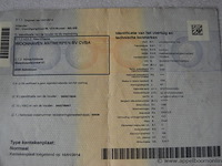 Break volkswagen, touran,wvgzzz1tzdw070345 , 1e insch 15/01/2014, 1598cm³, 77kw, diesel, euro 5, 236093km, inschrijvingsbewijs deel i en ii, keuringsbewijs (geldig tot 15/01/2027), gelijkvormigheidsattest - afbeelding 19 van  21