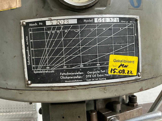 Breboma gsb32v kolomboormachine - afbeelding 7 van  7