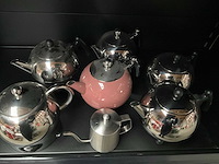 Bredemeijer diverse rvs theepotten (7x) - afbeelding 2 van  7