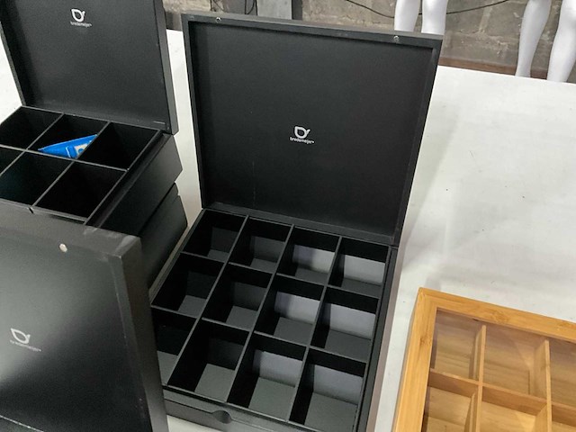 Bredemeijer diverse thee dozen hout (6x) - afbeelding 5 van  8