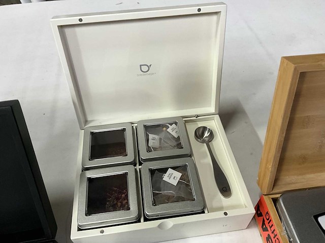 Bredemeijer diverse thee dozen hout (6x) - afbeelding 4 van  7