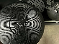 Bredemeijer gietijzeren theepotten + 4 onderzetters (5x) - afbeelding 3 van  11