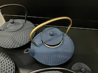 Bredemeijer gietijzeren theepotten (4x) - afbeelding 3 van  6