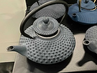 Bredemeijer gietijzeren theepotten (4x) - afbeelding 4 van  6