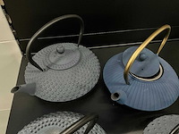 Bredemeijer gietijzeren theepotten (4x) - afbeelding 5 van  6