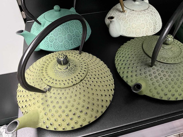 Bredemeijer gietijzeren theepotten (5x) - afbeelding 3 van  10