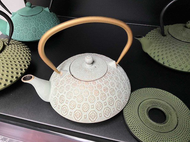 Bredemeijer gietijzeren theepotten (5x) - afbeelding 7 van  10