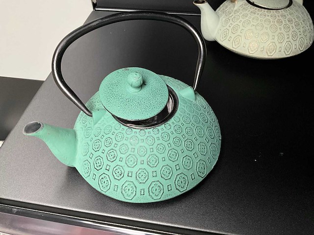 Bredemeijer gietijzeren theepotten (5x) - afbeelding 8 van  10