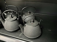 Bredemeijer gietijzeren theepotten (5x) - afbeelding 3 van  7