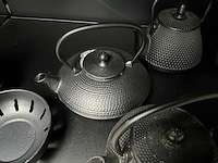 Bredemeijer gietijzeren theepotten (5x) - afbeelding 5 van  7