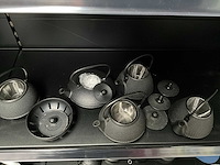 Bredemeijer gietijzeren theepotten (5x) - afbeelding 6 van  7