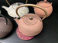 Bredemeijer gietijzeren theepotten (5x) - afbeelding 2 van  8